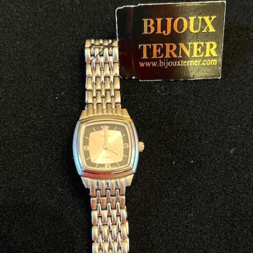 Bijoux Terner Womens Bracelet Watch Stainless Steel BandNew Battery